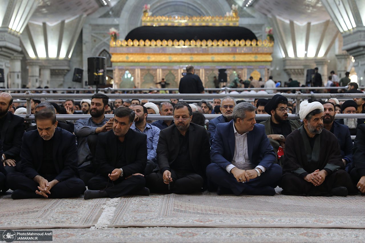 حضور شخصیت های سیاسی و لشکری در سالگرد ارتحال امام 