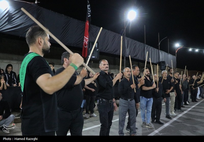 آیین شاه حسین گویان در شناط - ابهر