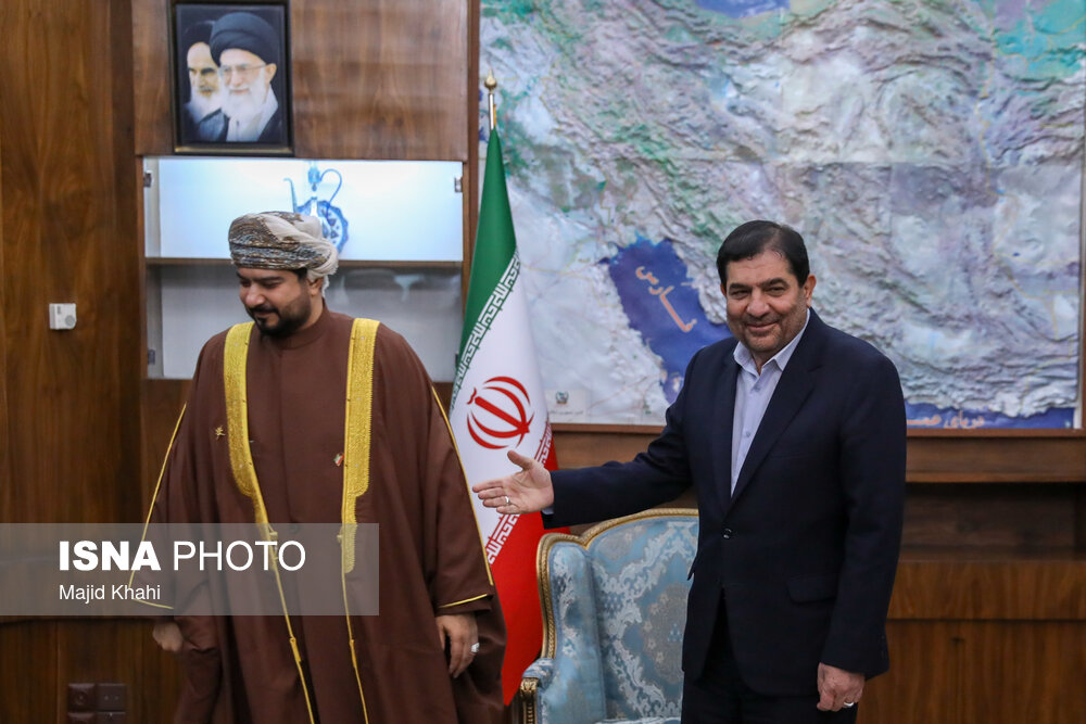 دیدار وزیر تجارت عمان با محمد مخبر