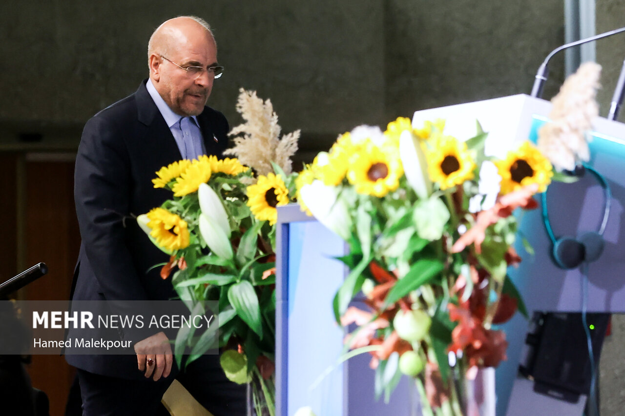 دومین روز سفر رئیس مجلس به ژنو