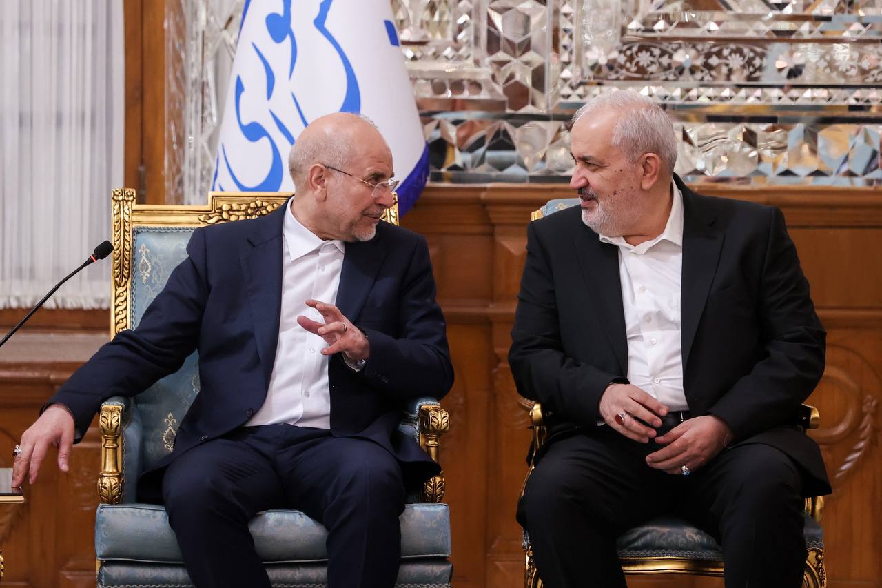 دیدارهای نوروزی جمعی از مسئولان نظام با قالیباف