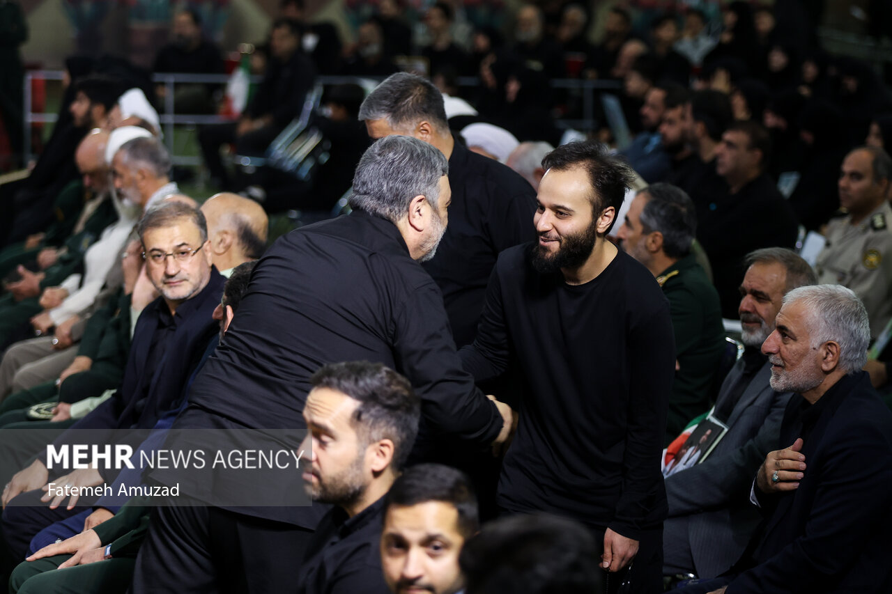 مراسم اربعین شهدای اقتدار ایران