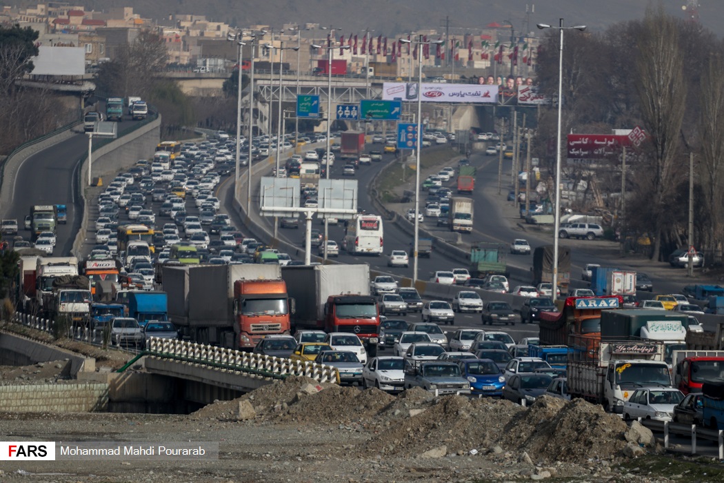 ترافیک سنگین آخر سال