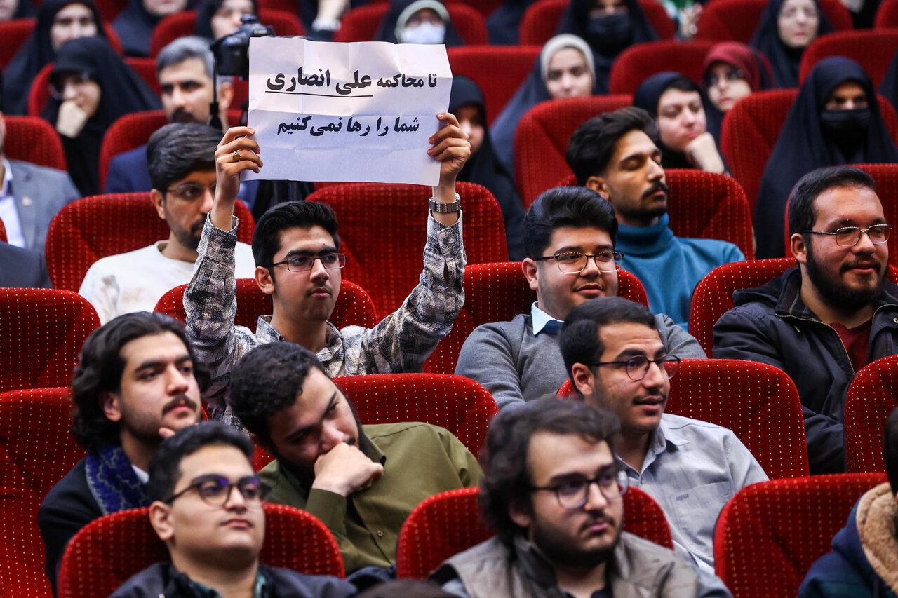 مراسم بزرگداشت روز دانشجو  با حضور قالیباف