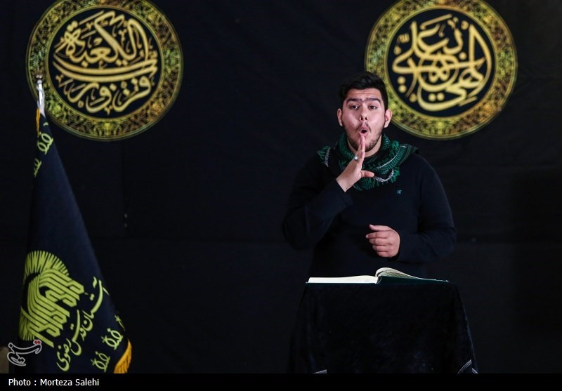  مراسم احیای ناشنوایان در حرم مطهر امام رضا(ع)