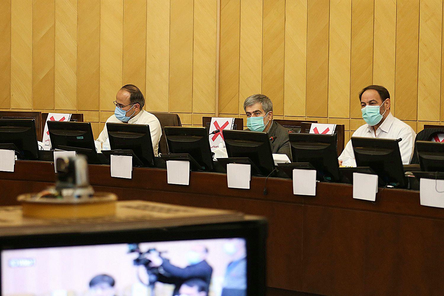 نشست شورای هماهنگی مجلس با حضور قالیباف