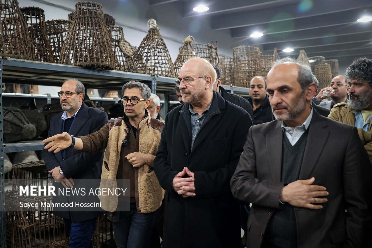 بازدید قالیباف از مراحل ساخت دو سریال تلویزیونی