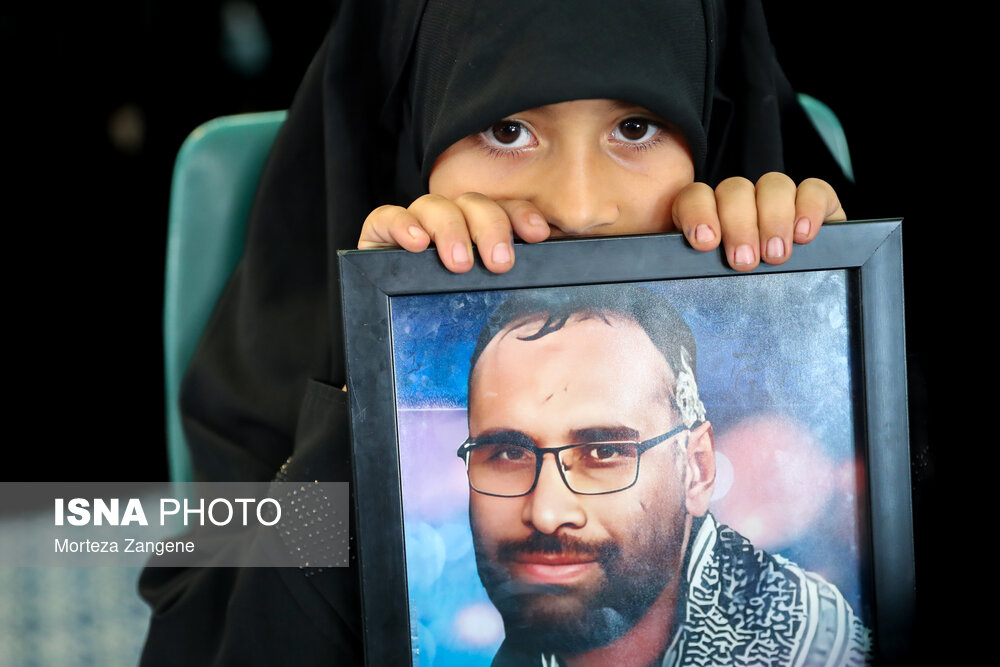 مراسم اولین سالگرد شهادت سردار زاهدی و همراهان