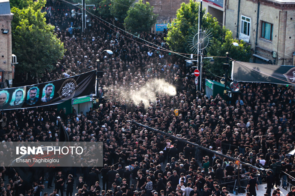 عزاداری محرم درحسینیه اعظم زنجان