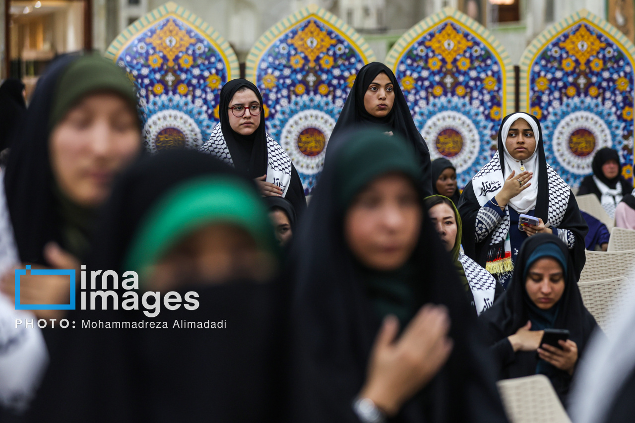 اربعین شهادت سید حسن نصرالله در حرم مطهر امام (ره)