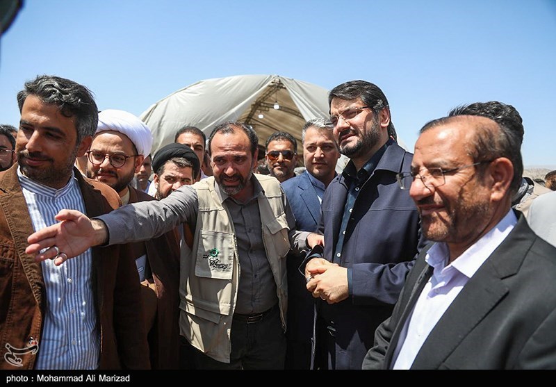  آئین افتتاح پروژه راه اصلی پاتاوه - دهدشت