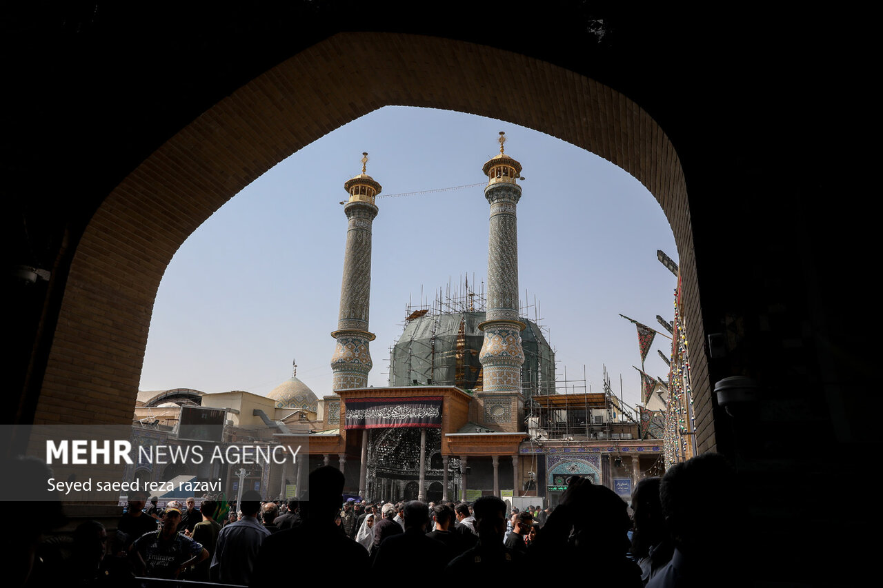  مراسم پیاده‌روی جاماندگان اربعین