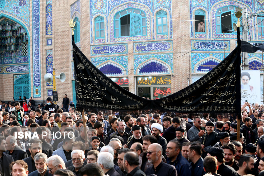  اعلان عزای حسینی - اردبیل
