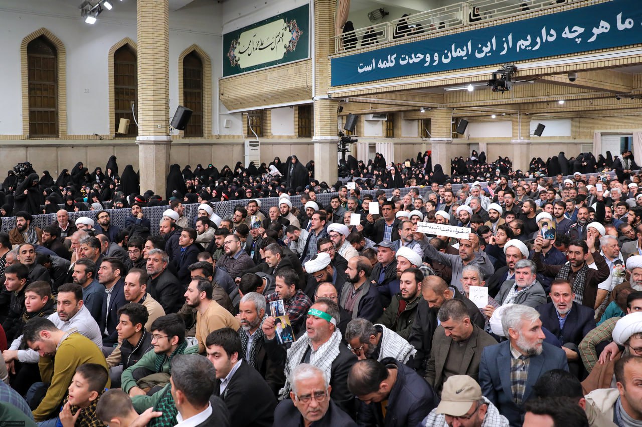 دیدار اقشار مختلف مردم با رهبر انقلاب