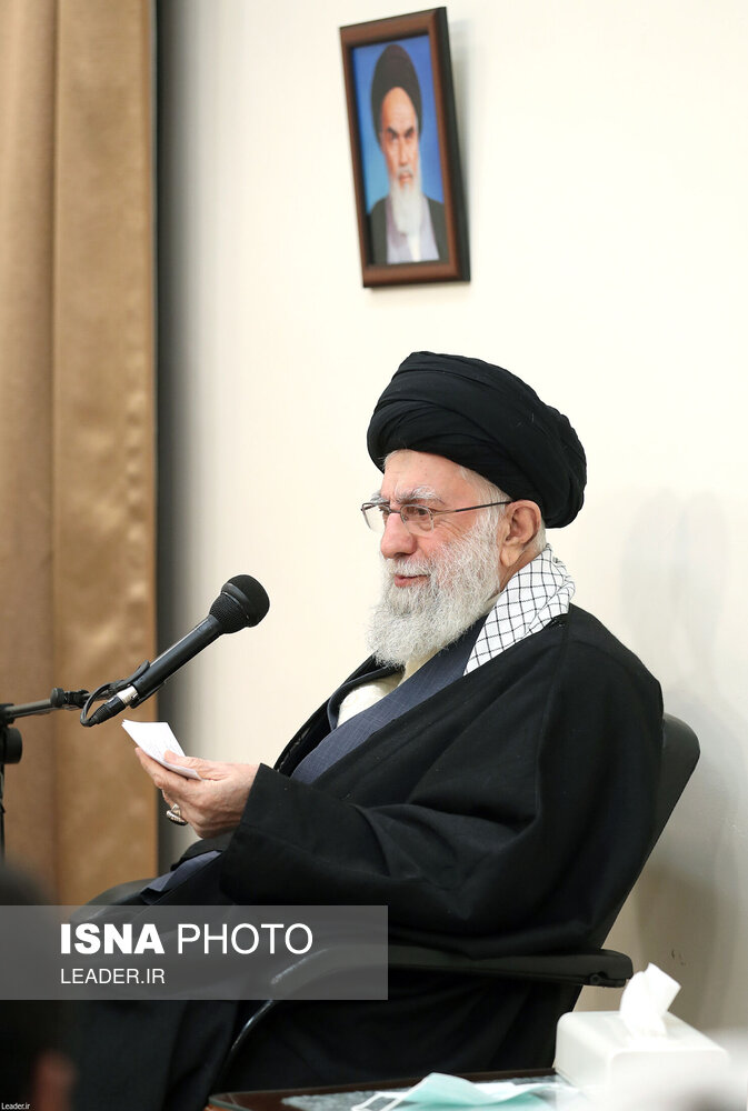 دیدار جمعی از مسئولان سازمان تبلیغات اسلامی با مقام معظم رهبری