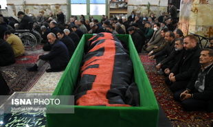 تصاویر: مراسم وداع با پیکر آیت الله سید محمد شاهچراغی