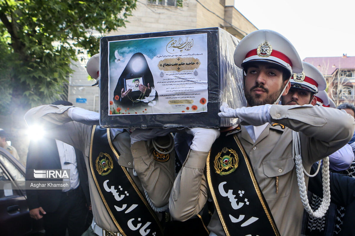 وداع با همسر آقای سپهبد