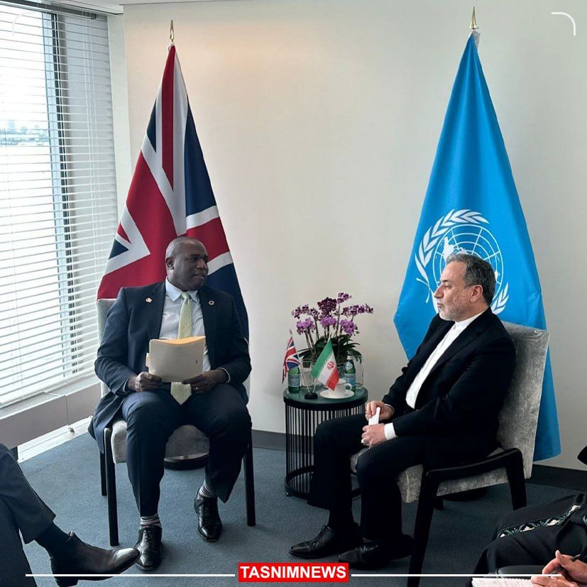 دیدار «عراقچی» با وزیر امور خارجه انگلستان