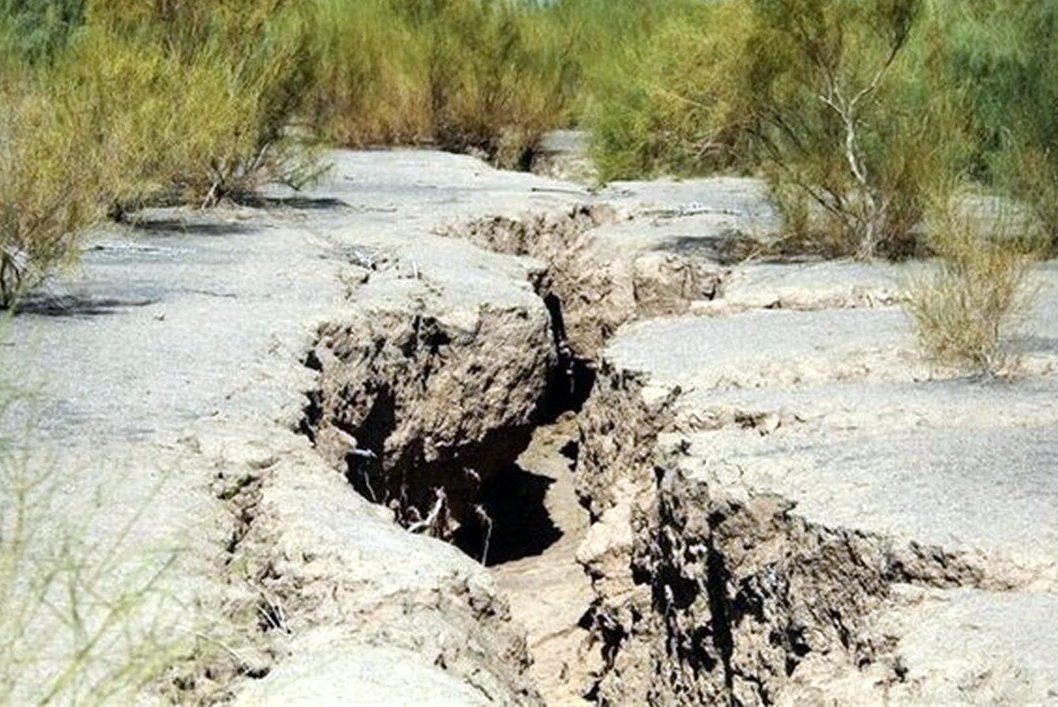  فرونشست 30 سانتی‌متری خاک در ایران