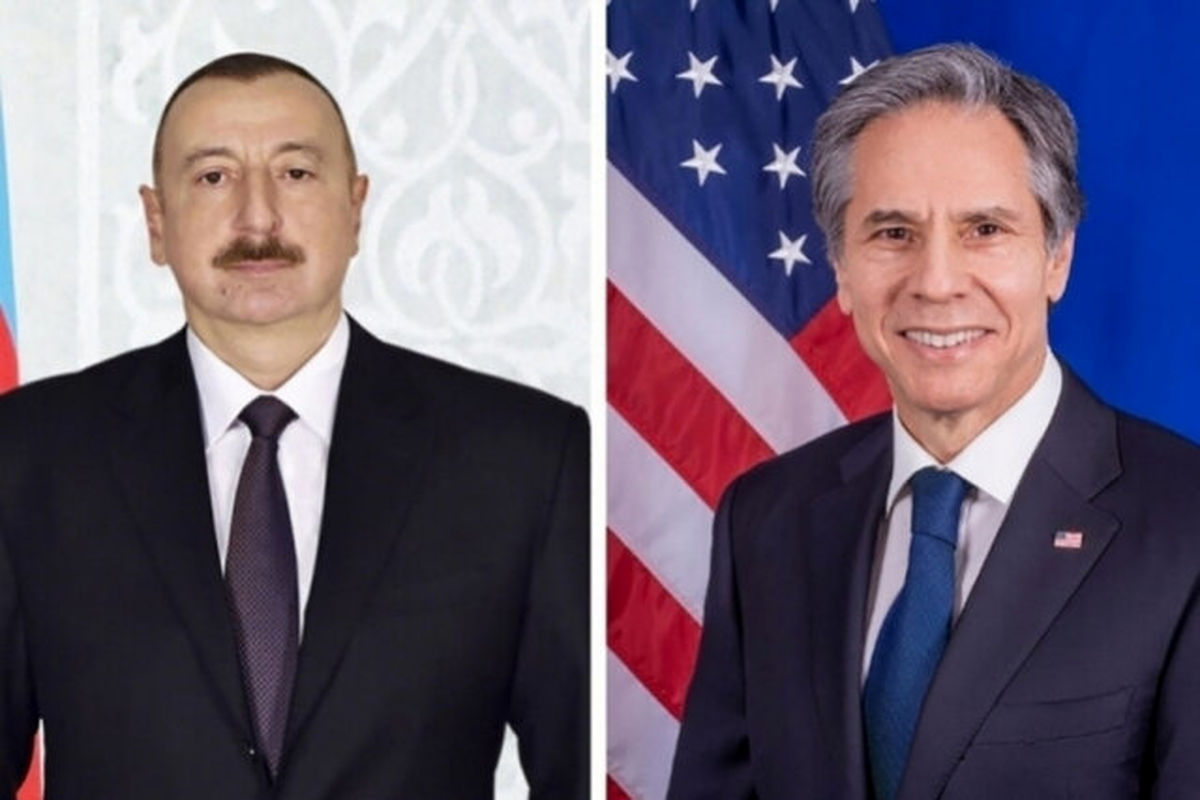 وزیر خارجه آمریکا با الهام علیاف تماس گرفت