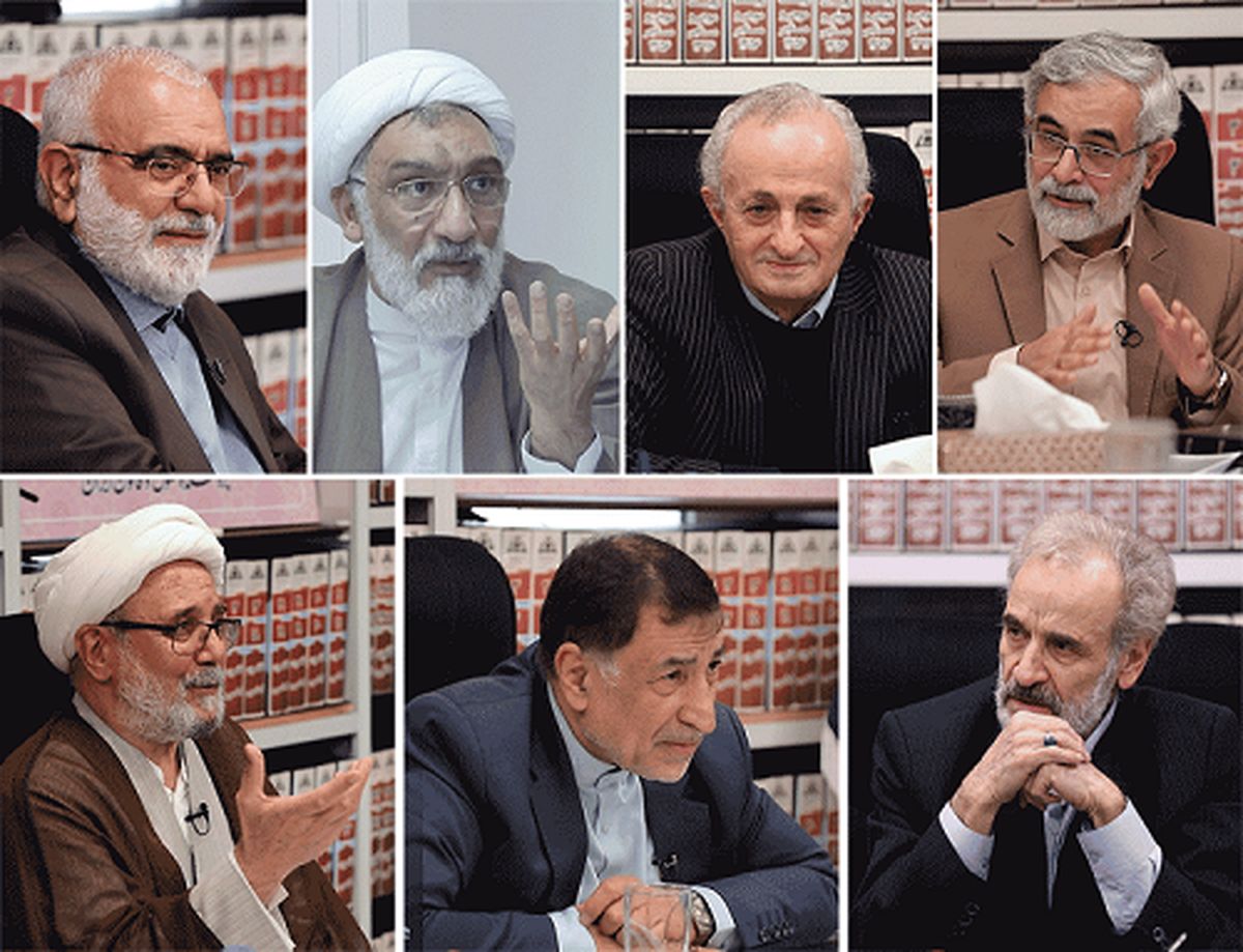 مصاحبه علمی با وزرای دادگستری در پژوهشکده حقوق 