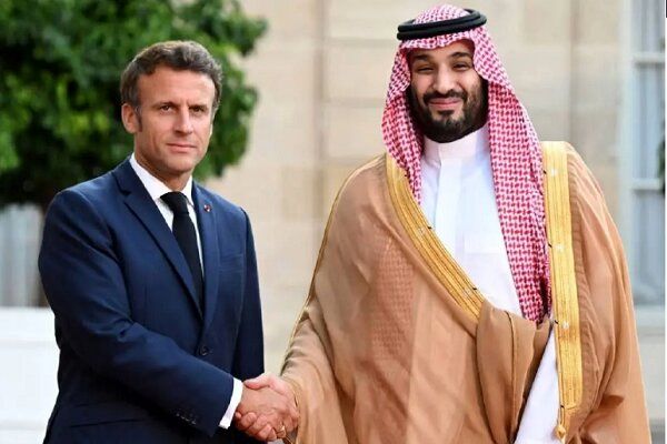 گفتگوی تلفنی ولیعهد سعودی و رئیسجمهور فرانسه درباره غزه