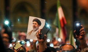 تصاویر: مراسم وداع با پیکر مطهر امام مجاهد شهید
