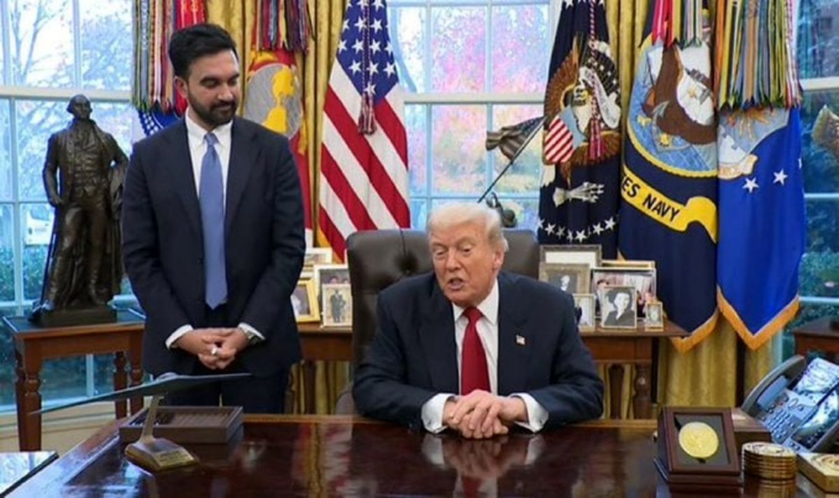 ترامپ: ممدانی من را شگفت‌زده کرد 