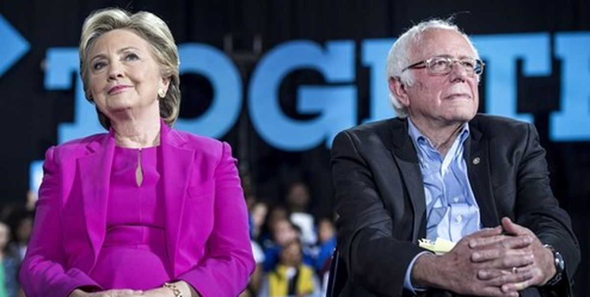 موضع‌گیری کلینتون علیه سندرز: «هیچ‌کس او را دوست ندارد»