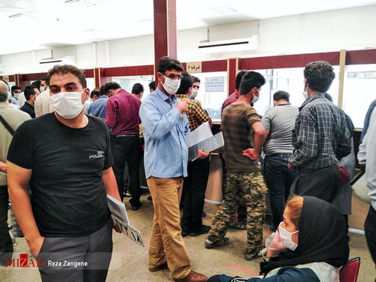 تصاویر: صف تعویض پلاک در روزهایی کرونایی