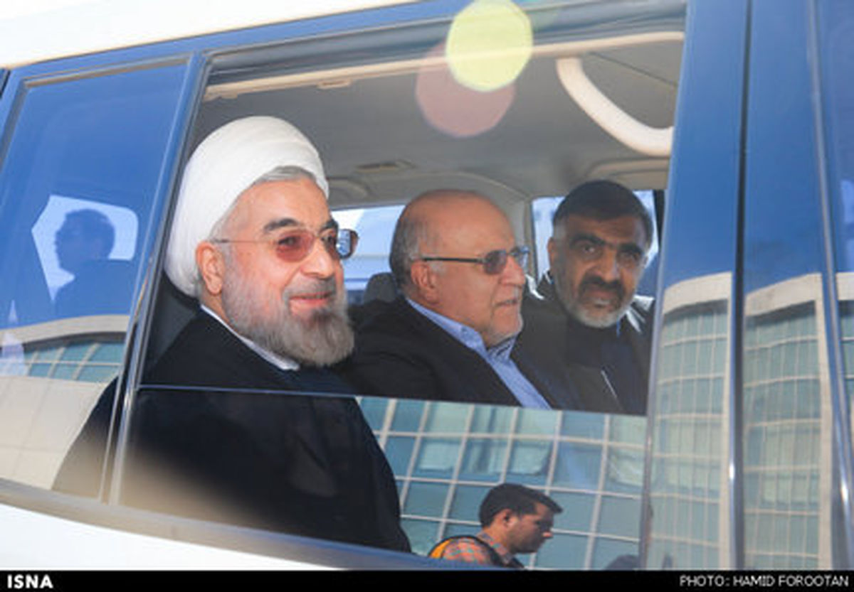 بازدید روحانی از عسلویه/تصاویر