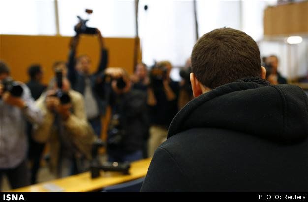 یک داعشی در دادگاه آلمان/عکس