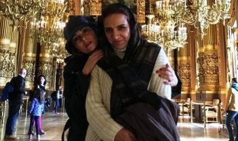 عکس: هنگامه قاضیانی در پاریس