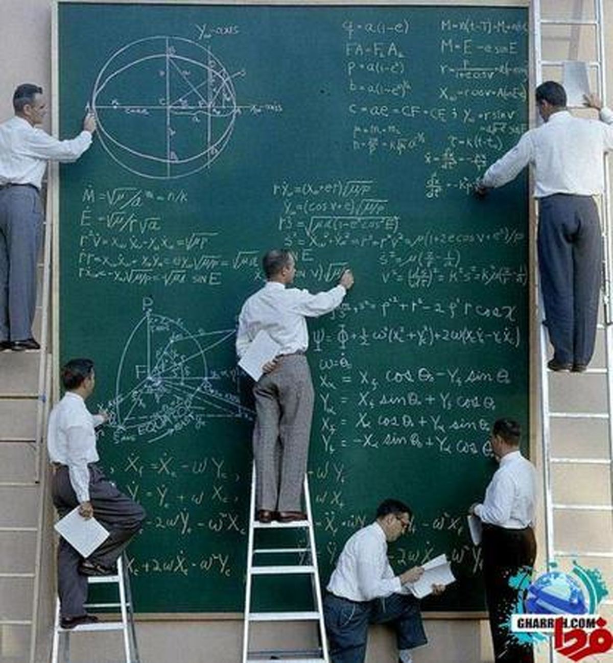 عکس: مدرسه قدیمی ناسا
