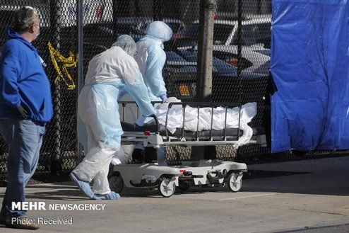 تعداد مرگ و میر کرونا در آمریکا از ۱۲ هزار نفر گذشت