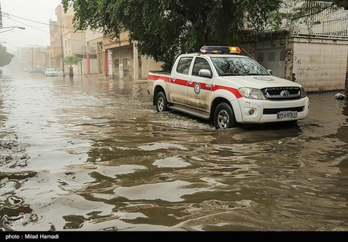 تصاویر: آبگرفتگی در منطقه باغ شیخ اهواز