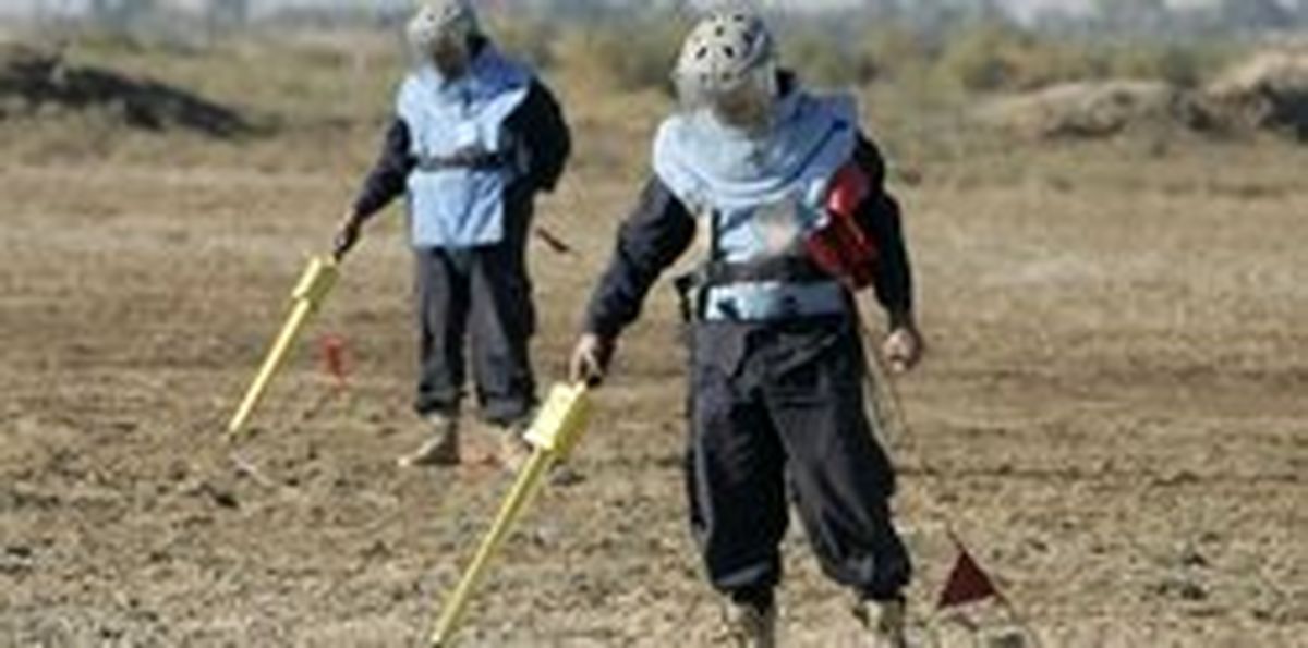 خنثی شدن ۲۷ هزار مین در «موصل»