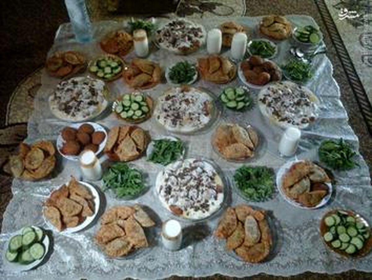 سفرههای رنگین داعش/تصاویر