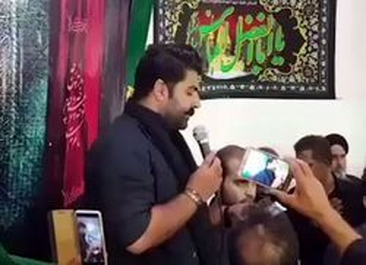 مداحی بهنام بانی در یک روستا +عکس