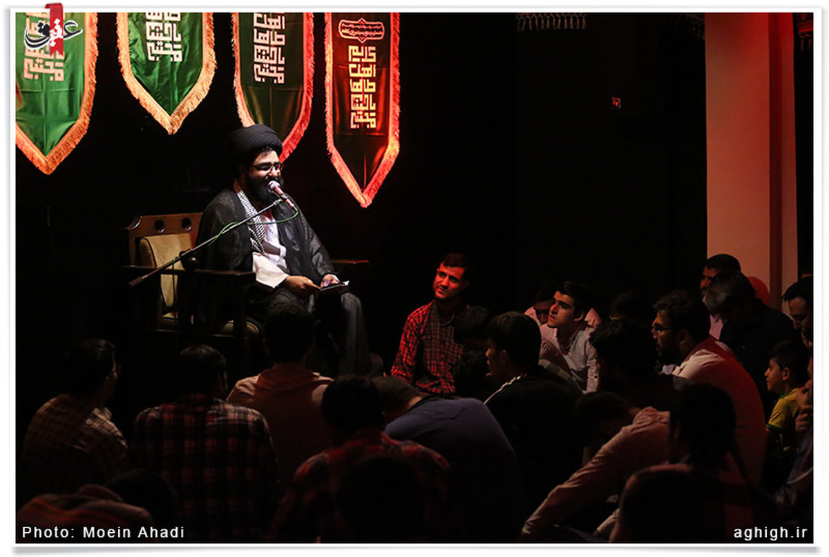 بازیگر معروف در هیئت هفتگی