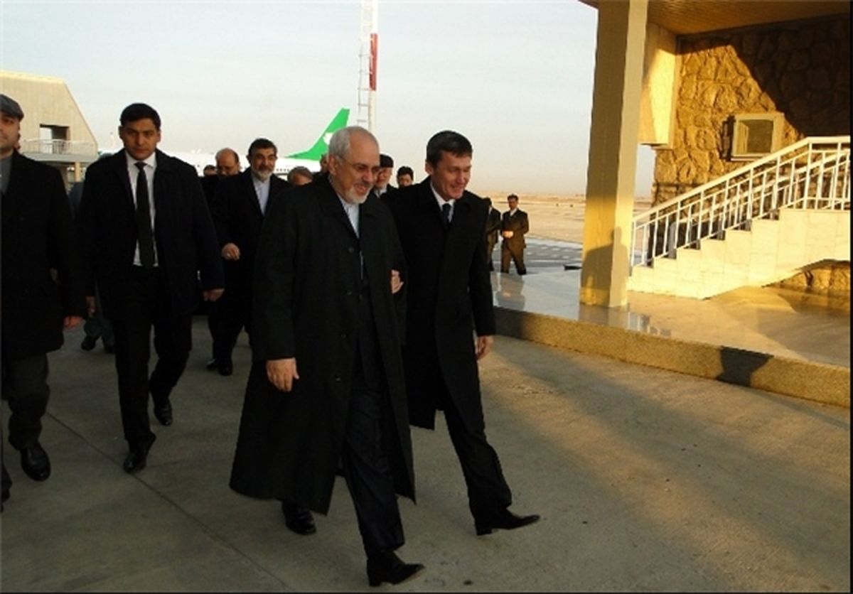 «ظریف» در عشق‌آباد/تصاویر
