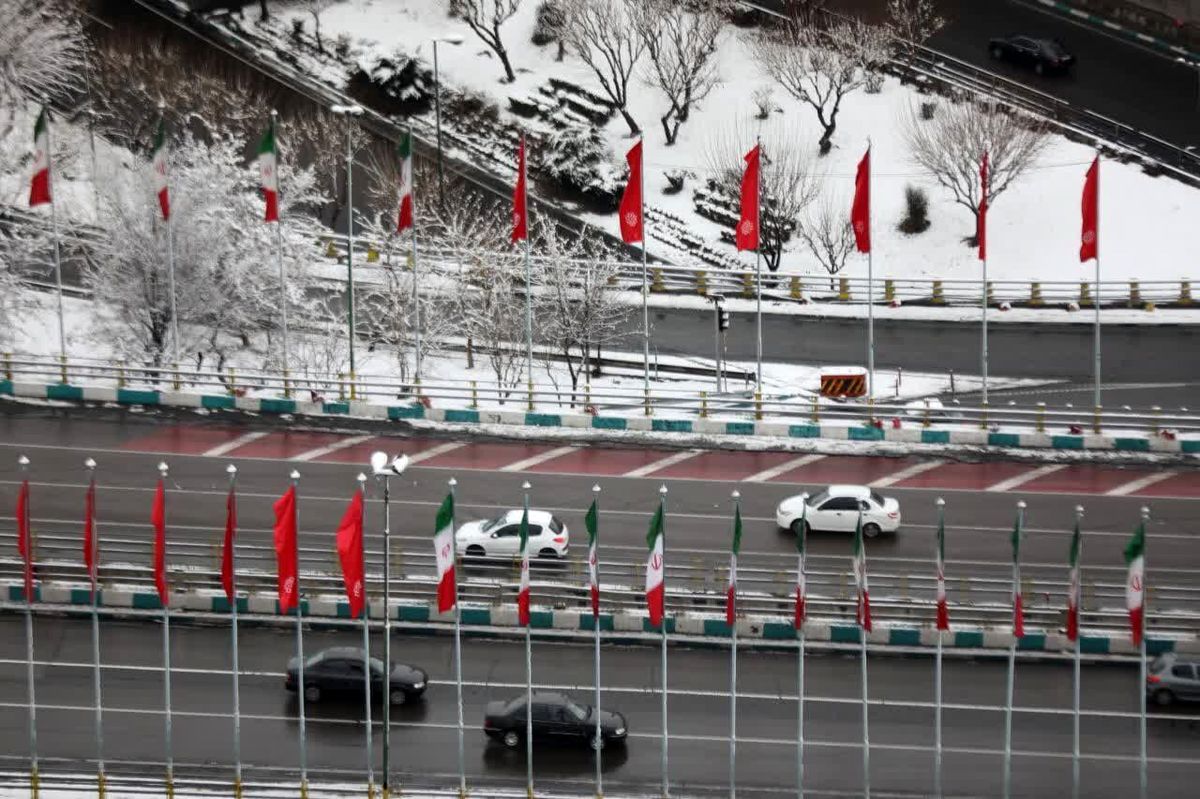 تداوم سرما و بارندگی در تهران