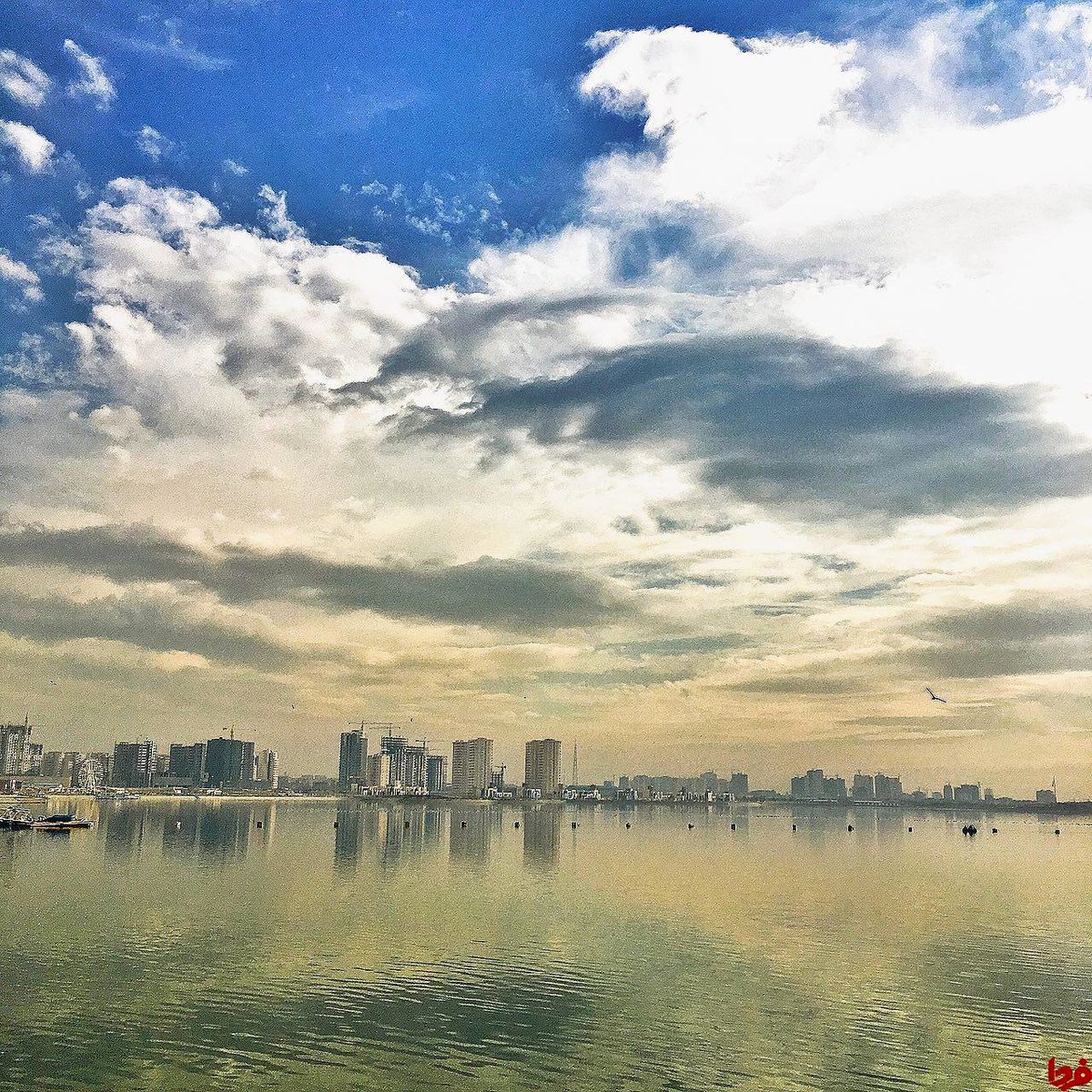 عکسی دیدنی از دریاچه شهدای خلیج فارس