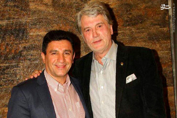 رئیس جمهور سابق اوکراین میهمان قلعه‌نویی +عکس