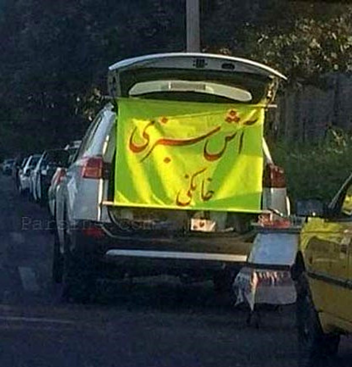 آشفروشی با خودروی شاسی بلند +عکس