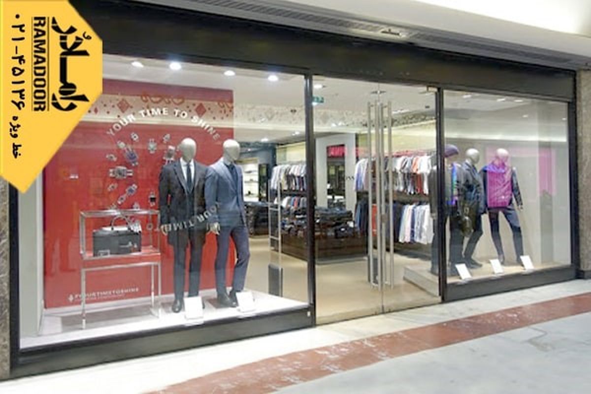 قیمت شیشه مغازه