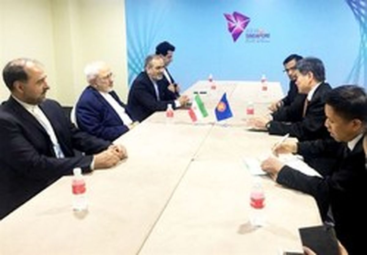 ظریف با دبیرکل اتحادیه آسهآن و وزیر خارجه استرالیا دیدار کرد