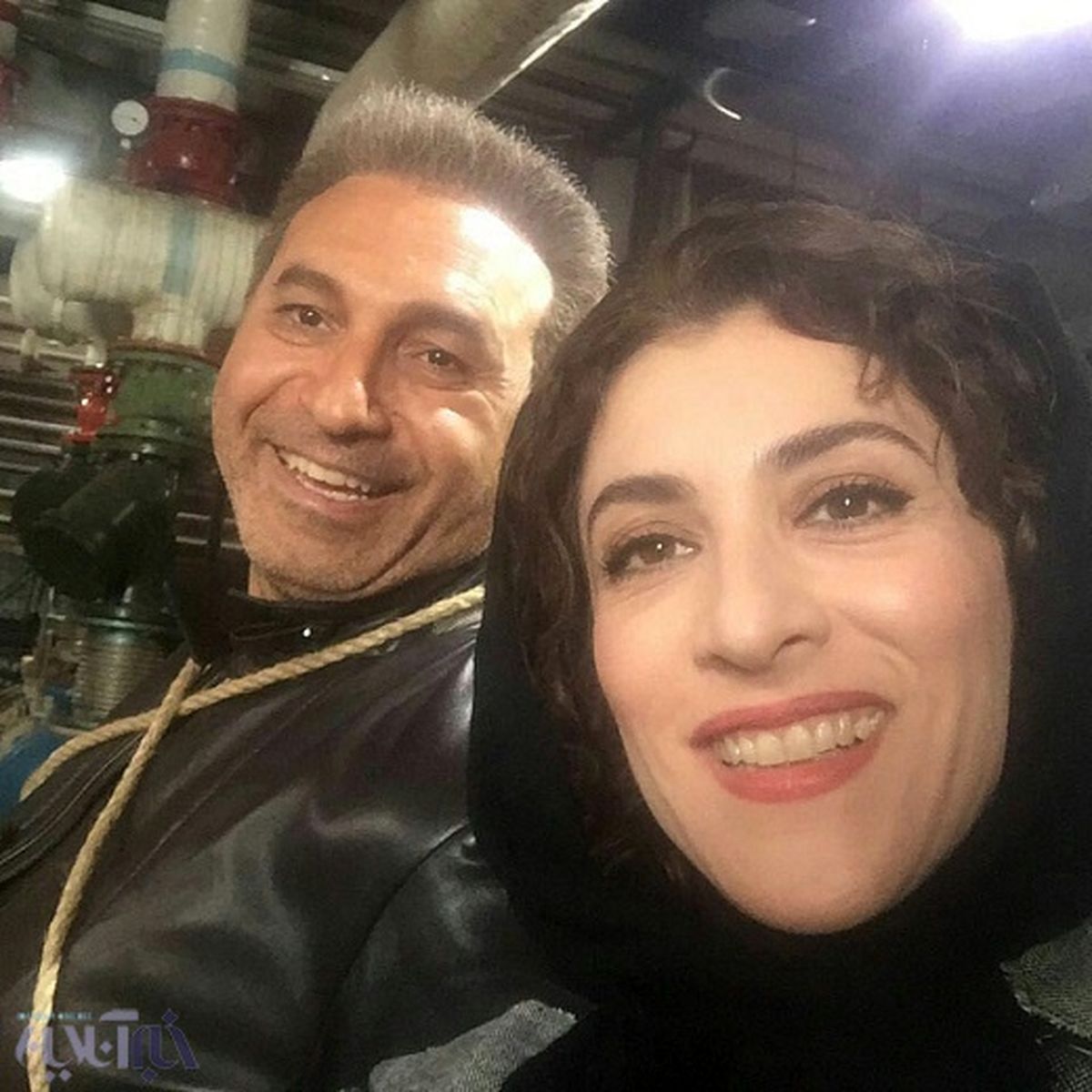 سلفی دیدنی از پشت صحنه «خوب، بد، جلف»