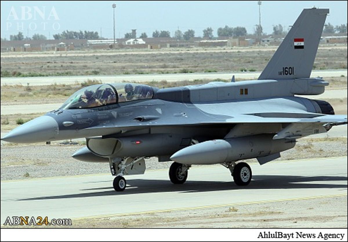 نخست وزیر عراق سوار F16 شد+تصاویر