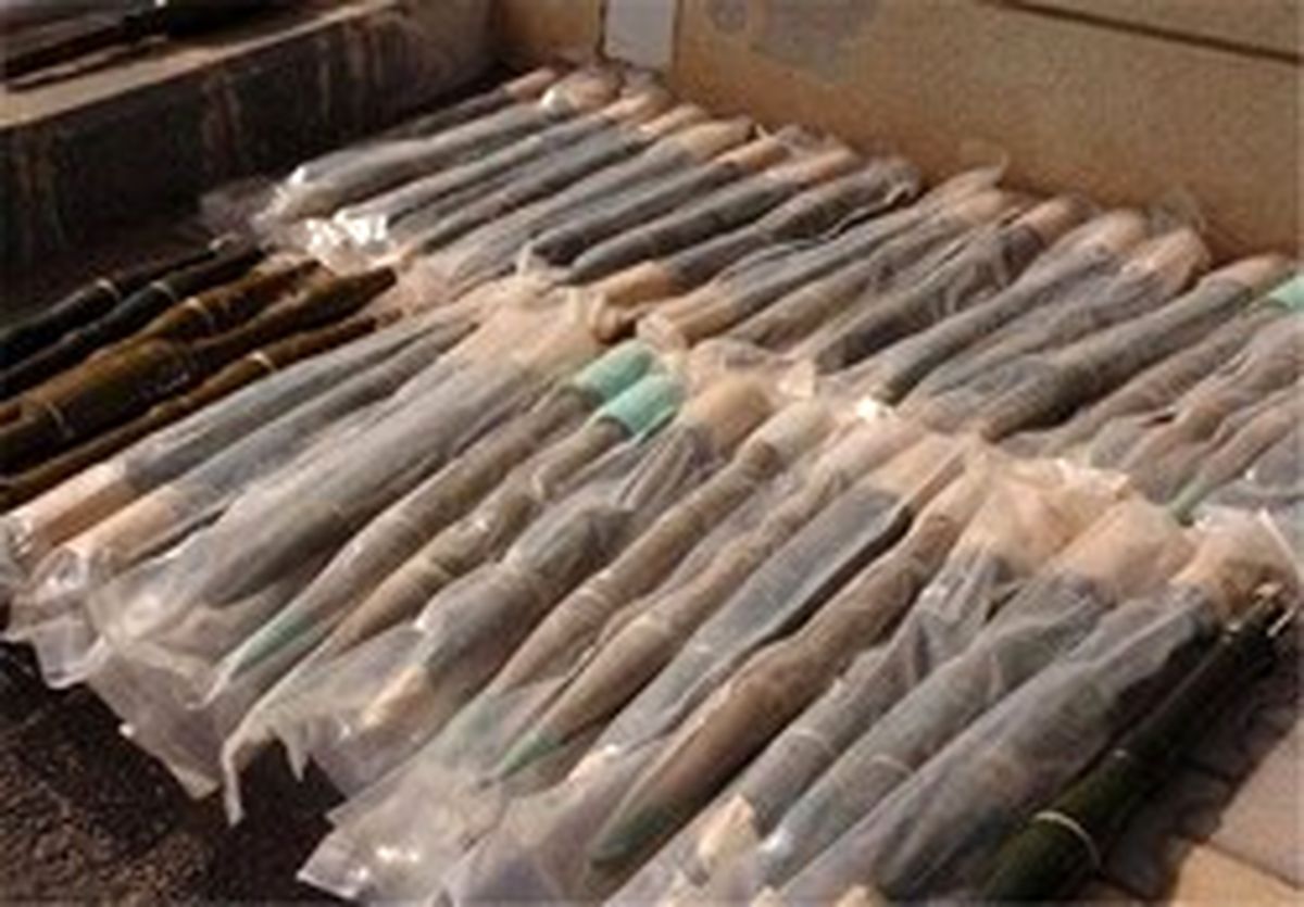 کشف سلاحهای رژیم صهیونیستی در ریف حماه